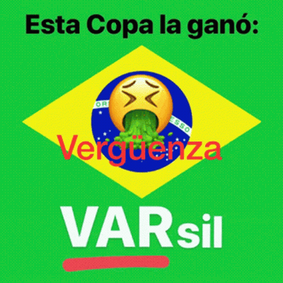 Brazilian Flag Smiley Vomiting GIF