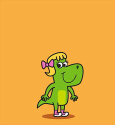 Brb Cute Crocodile Animation GIF