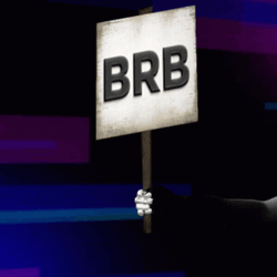 Brb Simple Banner GIF