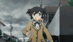 Bread Falling Over Mato Kuroi GIF