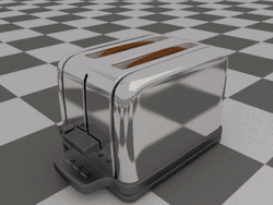 Bread Toaster Falling Over Face Meme GIF