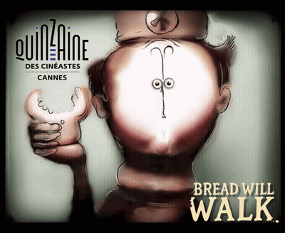 Bread Will Walk Poster Cartoon Man GIF