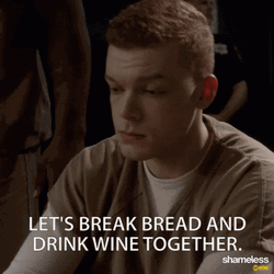 Break Bread Drink Wine GIF