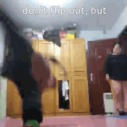 Break Dancing Continuous Flip GIF