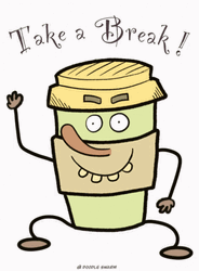 Break Time Dancing Coffee GIF