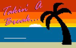 Break Time On Beach Vibes GIF