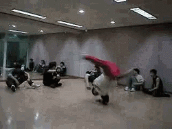 Breakdancing On A Studio GIF