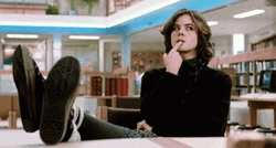 Breakfast Club Allison Finger Sucking GIF