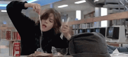 Breakfast Club Allison Straw Scene GIF