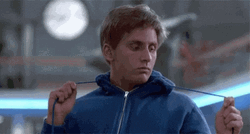 Breakfast Club Andrew Playing With Hoodie GIF
