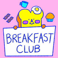 Breakfast Club Cute Art GIF
