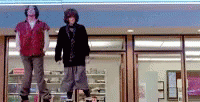 Breakfast Club Dancing On Top Of Table GIF