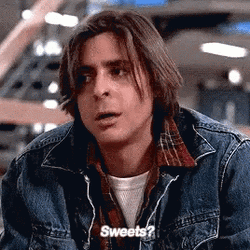 Breakfast Club John Hair Flip Sweets GIF