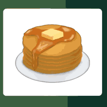 Breakfast Pancakes Zoom In Zoom Out  GIF