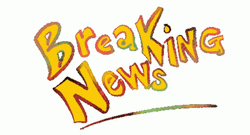 Breaking News Animated Font GIF