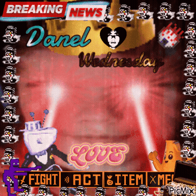 Breaking News Danel Wednesday Man Face GIF
