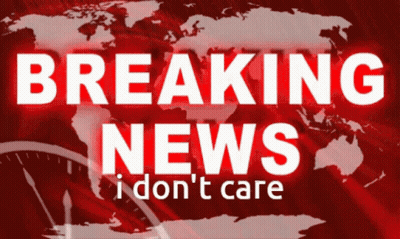 Breaking News Sign With Clock GIF