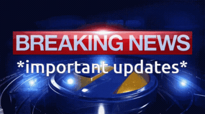 Breaking News Sign With Important Updates GIF