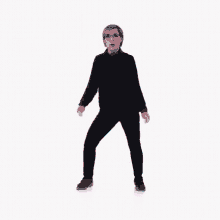 Breaking News Text With Dancing Woman GIF
