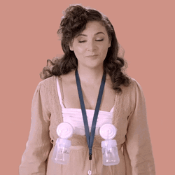 Breastfeeding Mother Hello GIF