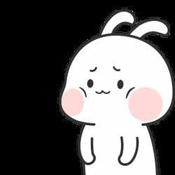 Breathe Exhale Sigh Bunny Rabbit GIF