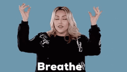 Breathe Meditate Focus Cary Anne Relax GIF