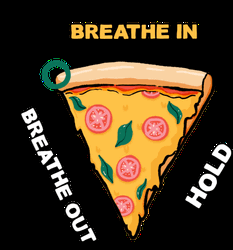 Breathe Meditate Pizza Guided Breath