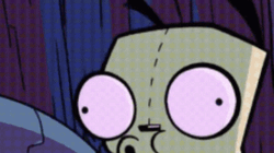 Breathing Gir Invader Zim GIF