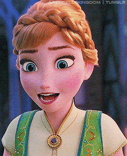Breathing In Frozen Anna GIF