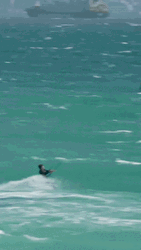 Breathtaking Windsurfing Trick
