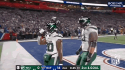 Breece Hall Touchdown Vision And Patience GIF