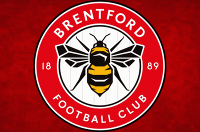 Brentford Football Club Logo With Bee GIF