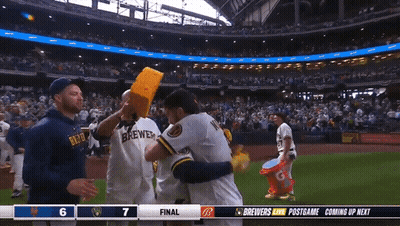 Brewers Baseball Game On TV GIF