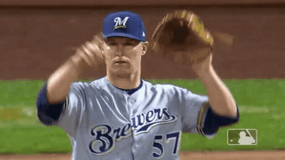 Brewers Player Winding Up GIF