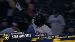Brewers Solo Home Run GIF
