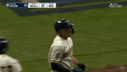 Brewers Wears Cheese Hat GIF