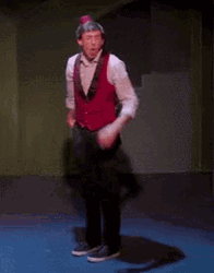 Brian Rosenthal Coughing While Performing GIF