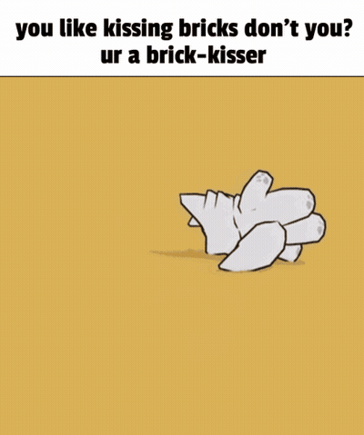Brick Boykisser GIF