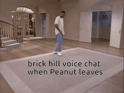 Brick Hill Voice Chat When Peanut Leaves GIF