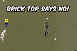 Brick Top Fifa Tackle Game