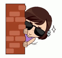 Brick Wall Alice Spy Hiding