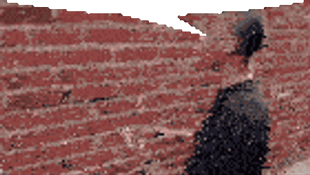 Brick Wall Speech Bubble Sticker GIF