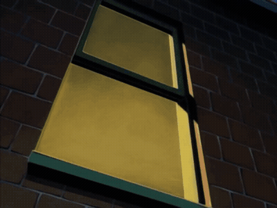 Brick Wall With Open Window GIF