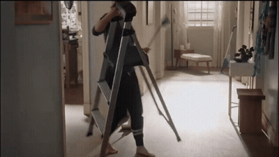 Bride And Groom At Wedding With Crowd GIF
