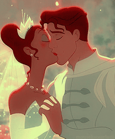 Bride And Groom Kissing Mouseketeerland GIF