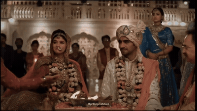 Bride And Groom Oye Hoy Abhiru GIF