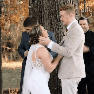 Bride And Groom Signing Court Marriage Mumbai GIF