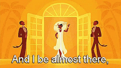 Bride Groom Dancing And I Be Almost There GIF