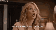 Bridesmaids Kristen Wiig Blowjob Gesture Sucking GIF