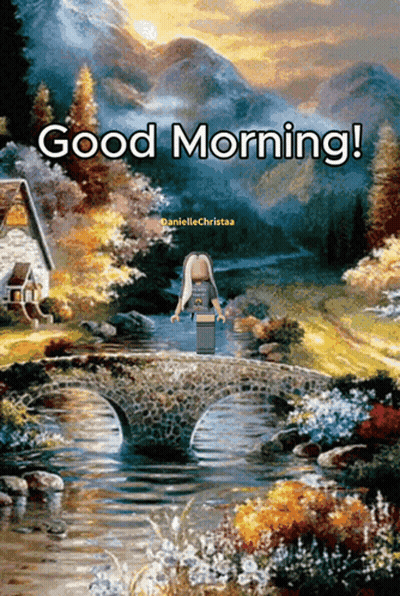 Bridge Over River Good Morning GIF